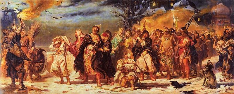 Jan Matejko Ivan the Terrible. oil painting picture